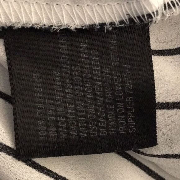 Worthington soft semi sheer off shoulder cropped blouse - Picture 4 of 4